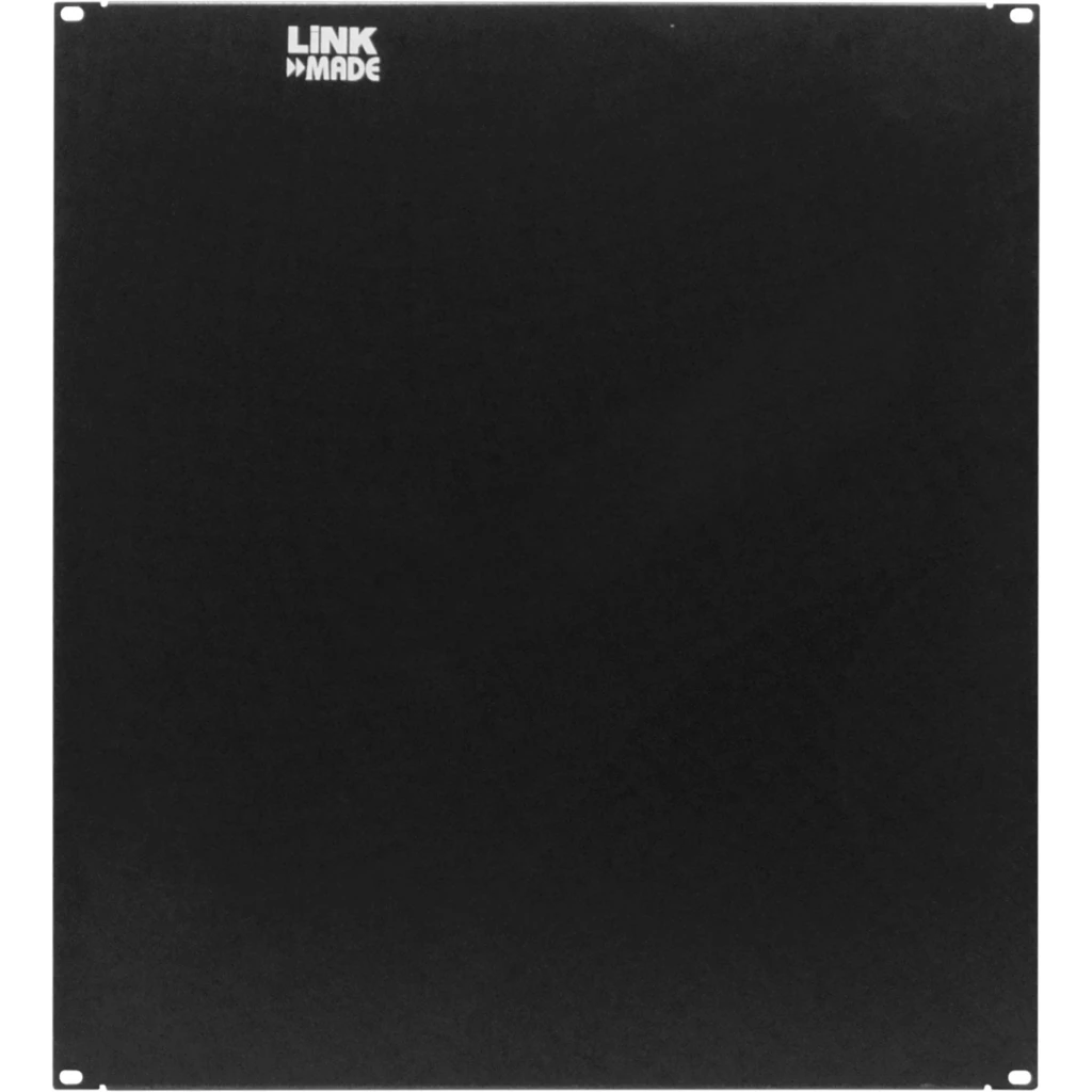 Imagen 2 de LINKMADE 12U 534mm Tapa Cubre Espacio Rack 19 Pulgadas Fierro Negro