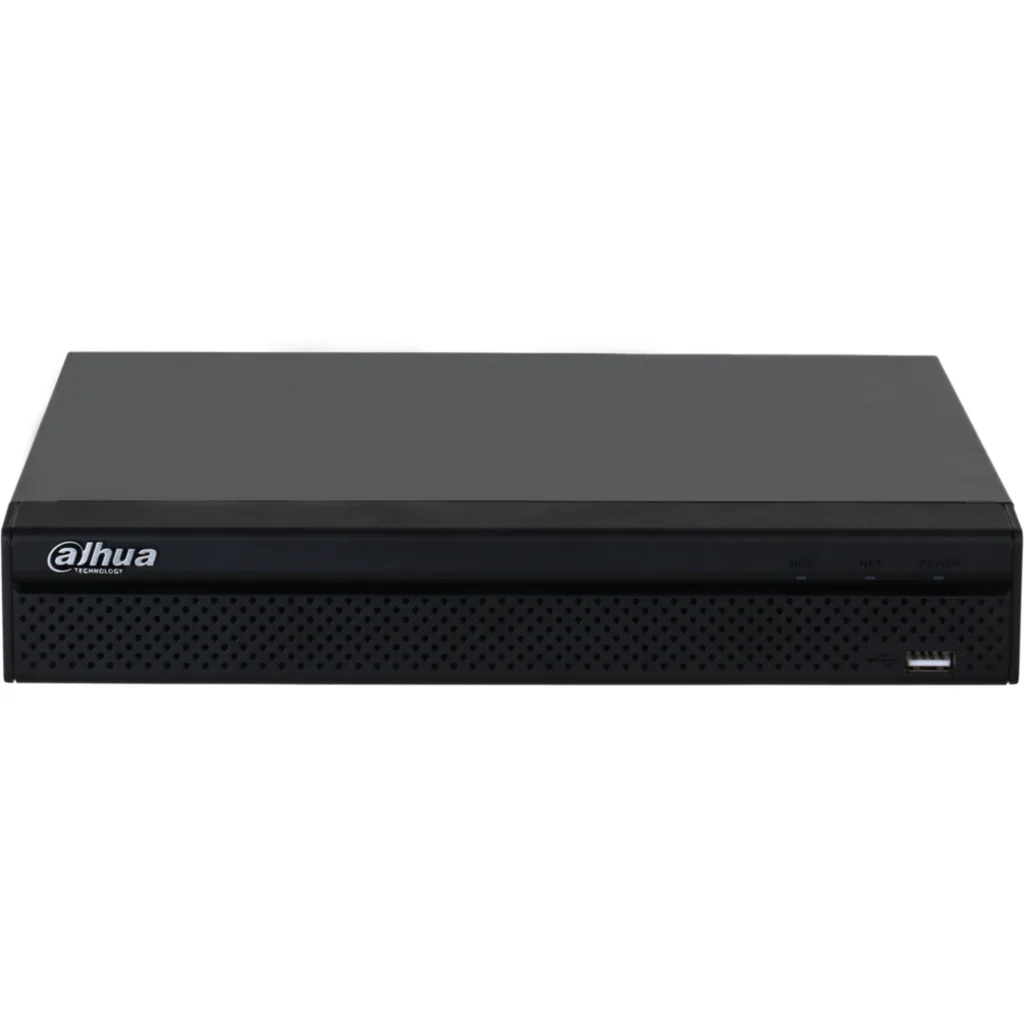 Imagen 2 de DHI-NVR2104HS-P-4KS3. NVR 4Ch Dahua. 4 puertos POE. SMD PLUS. 1HDD de hasta 20TB. Audio In/Out. Alar