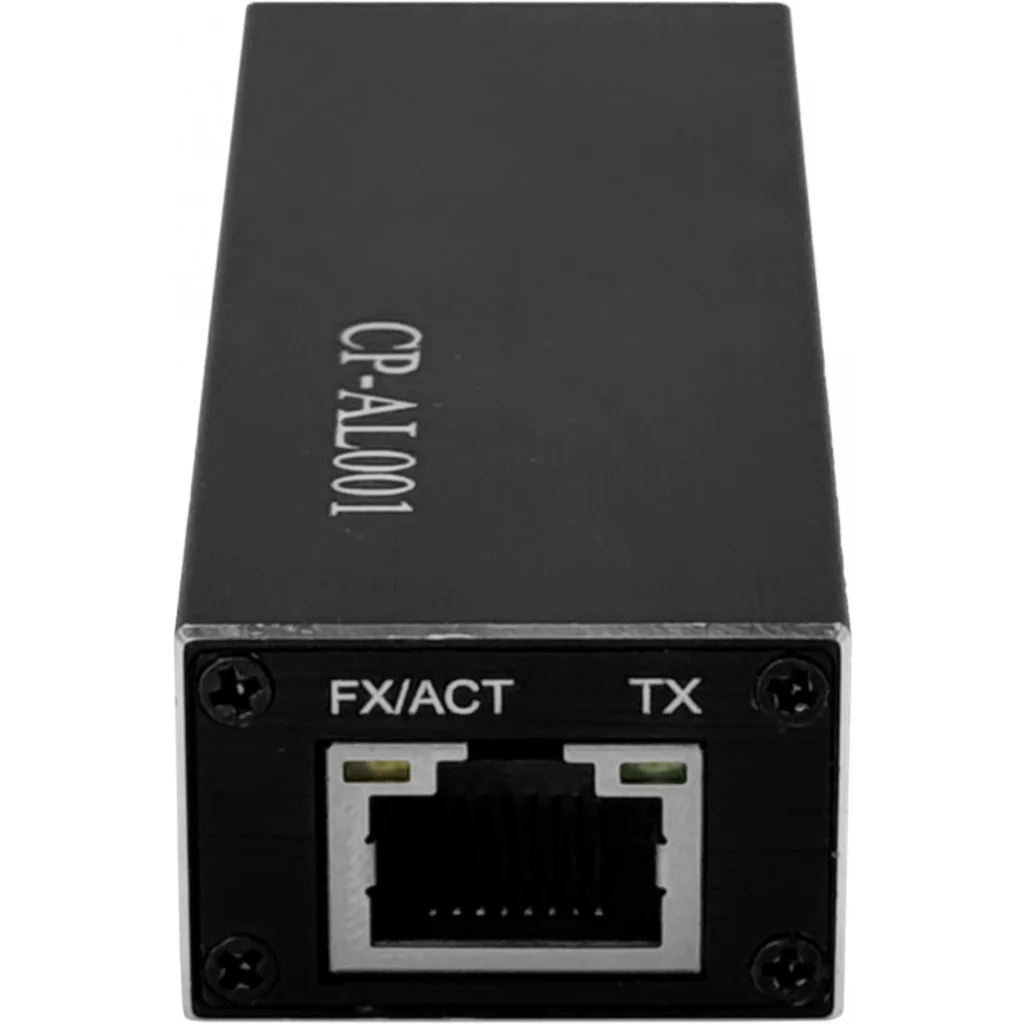 Imagen 1 de 1-SFP 1-1000-PoE Media Converter PoE USB-C-5V
