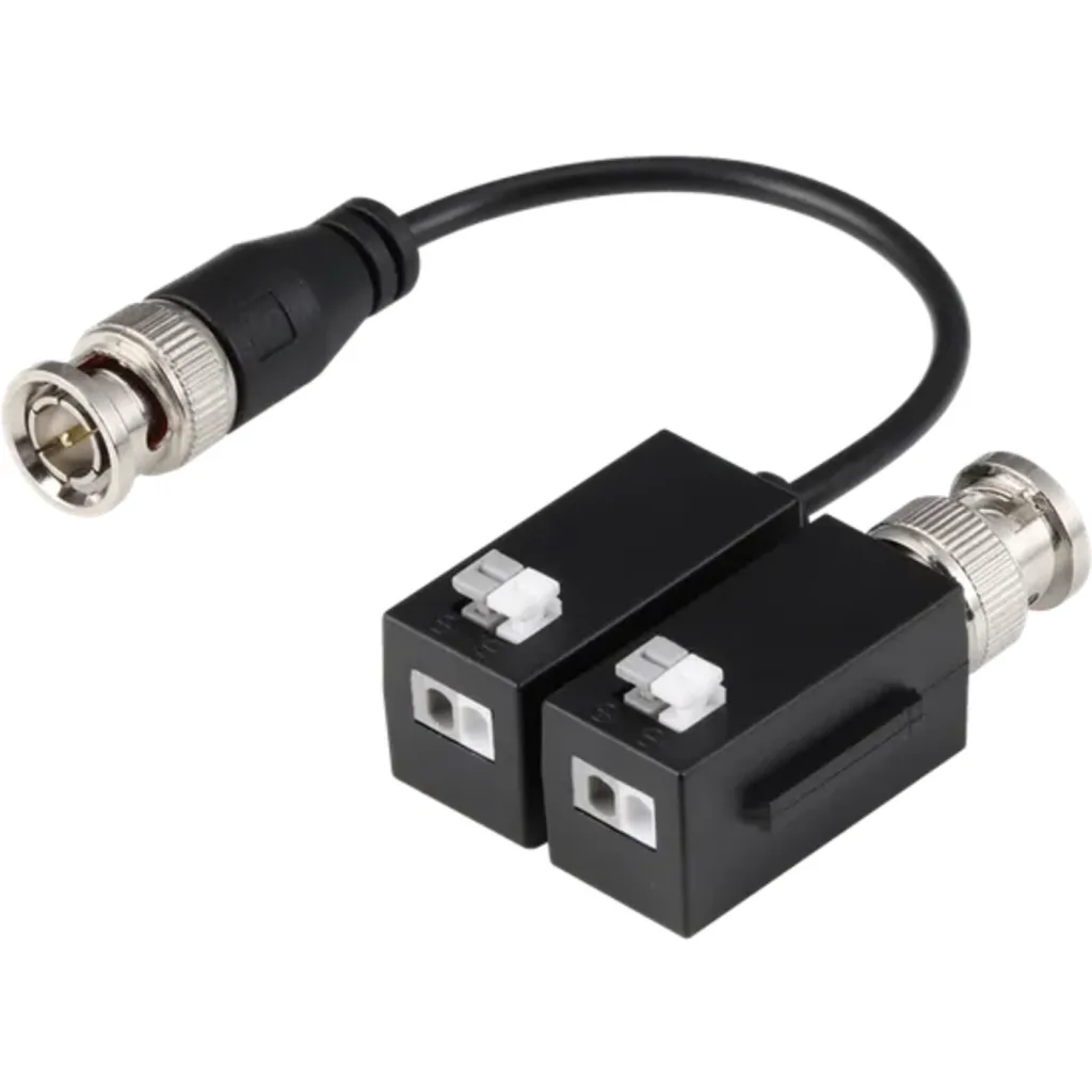 Imagen 1 de Balun Pasivo Dahua® 1CH Con Cable 4K 1 Con BNC - DH-PFM800B4K