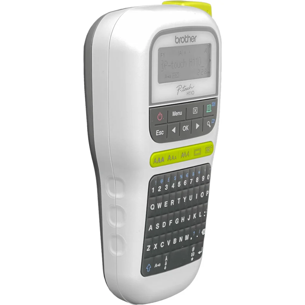 Imagen 7 de BROTHER QWERTY 1-Mano Rotuladora Etiquetadora TZe/3,5-12mm req/6-AAA