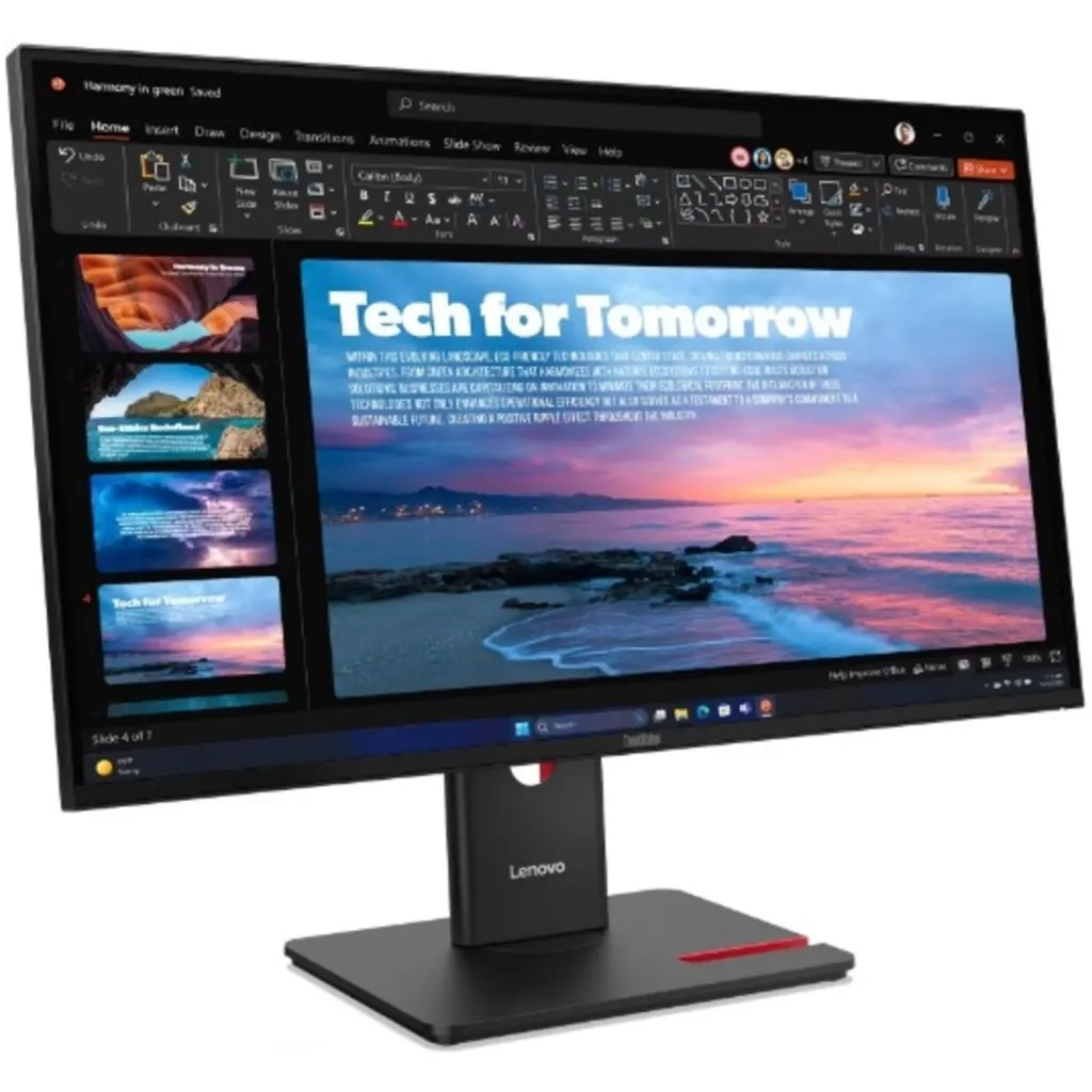 Monitor Lenovo Thinkvision T27Qd-40 27"" Qhd 2560*1440 Ips
