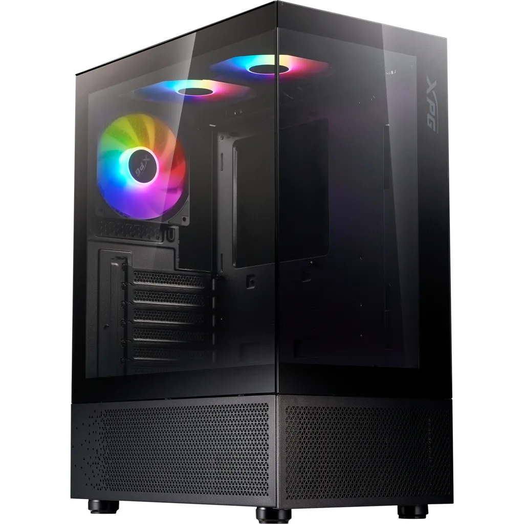 Imagen 1 de Gabinete XPG INVADER X MINI ATX 5 Vent. ARGB Negro