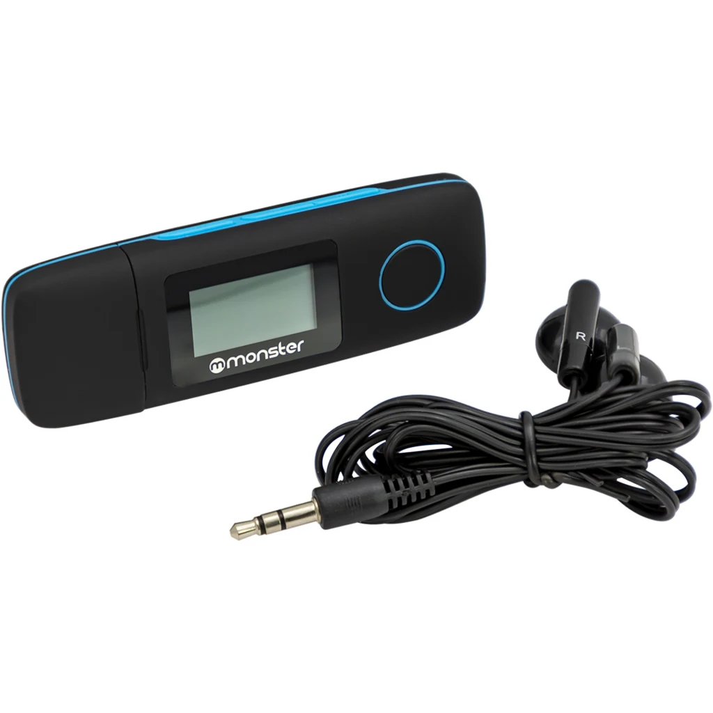 MX087BL REPRODUCTOR MP3 AZUL MONSTER AUDIO