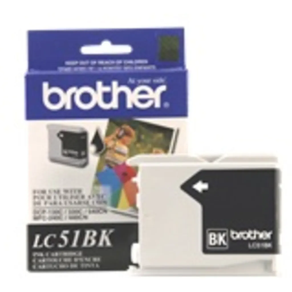 Imagen 2 de CARTRIDGE LC51BK INKJET MFC-240C BLACK DCP-130C