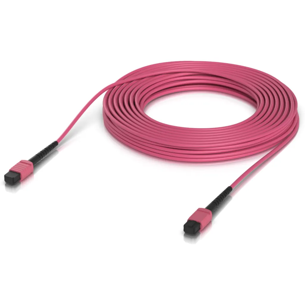 UI 15mt MPO-MPO 12-Fibras Type-B OM4 Multimodo MM Jumper Fibra LSZH