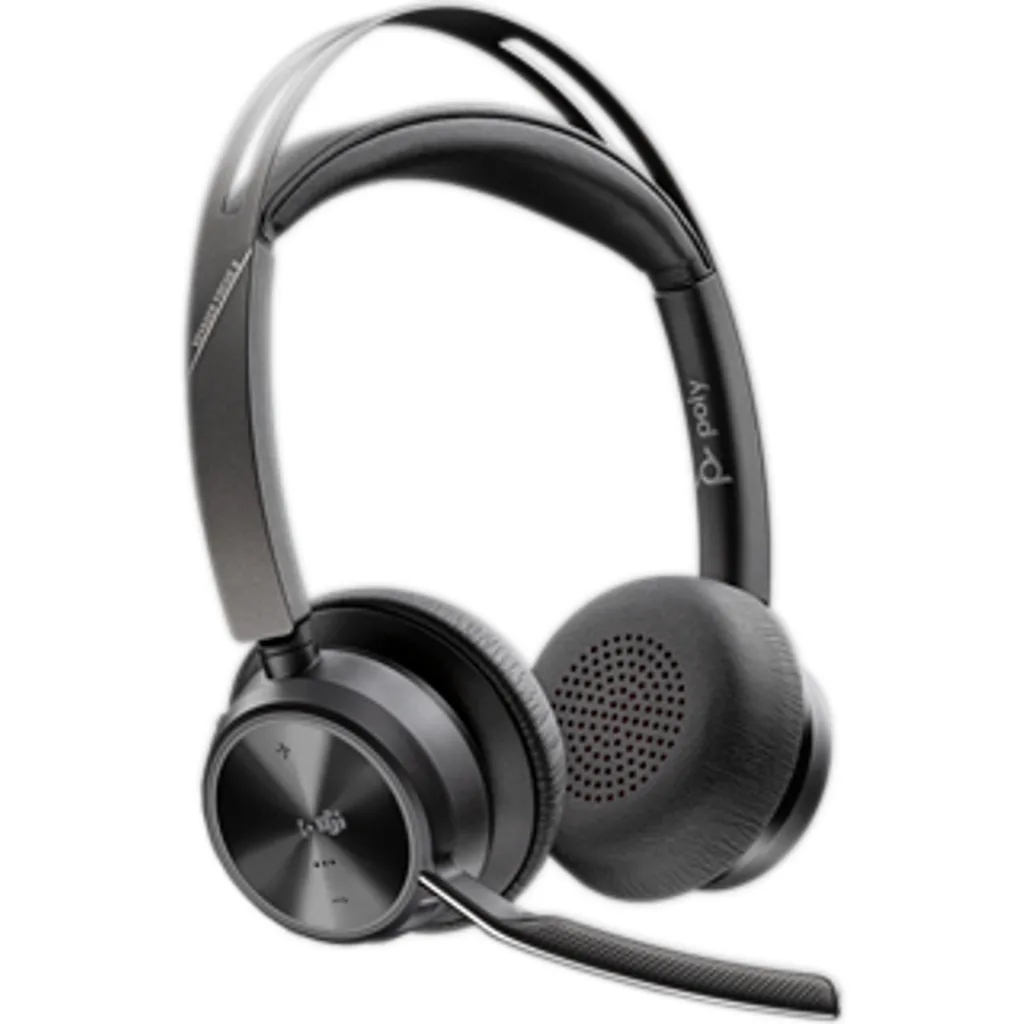 Imagen 1 de Audífonos Inalámbricos HP Poly Voyager Focus 2 MS Teams Certified + Adap USB-C/A