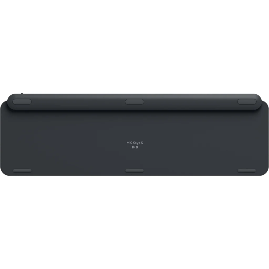 Imagen 4 de Teclado Inalámbrico Logitech MX Keys S, Bateria Recargable Dongle USB Space gray