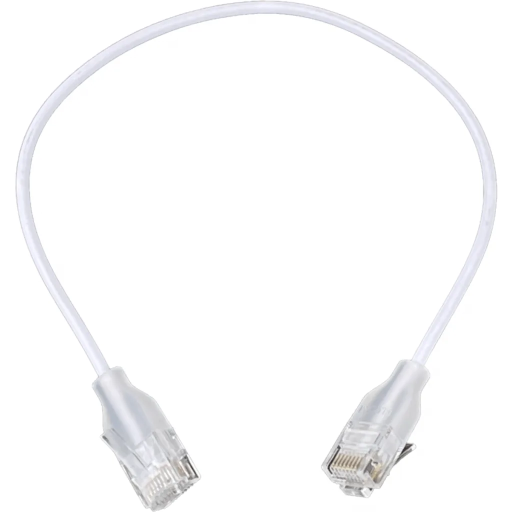 Imagen 4 de UBIQUITI 30cm Cable Etherlighting Blanco Cat6 UACC-Cable-Patch-EL