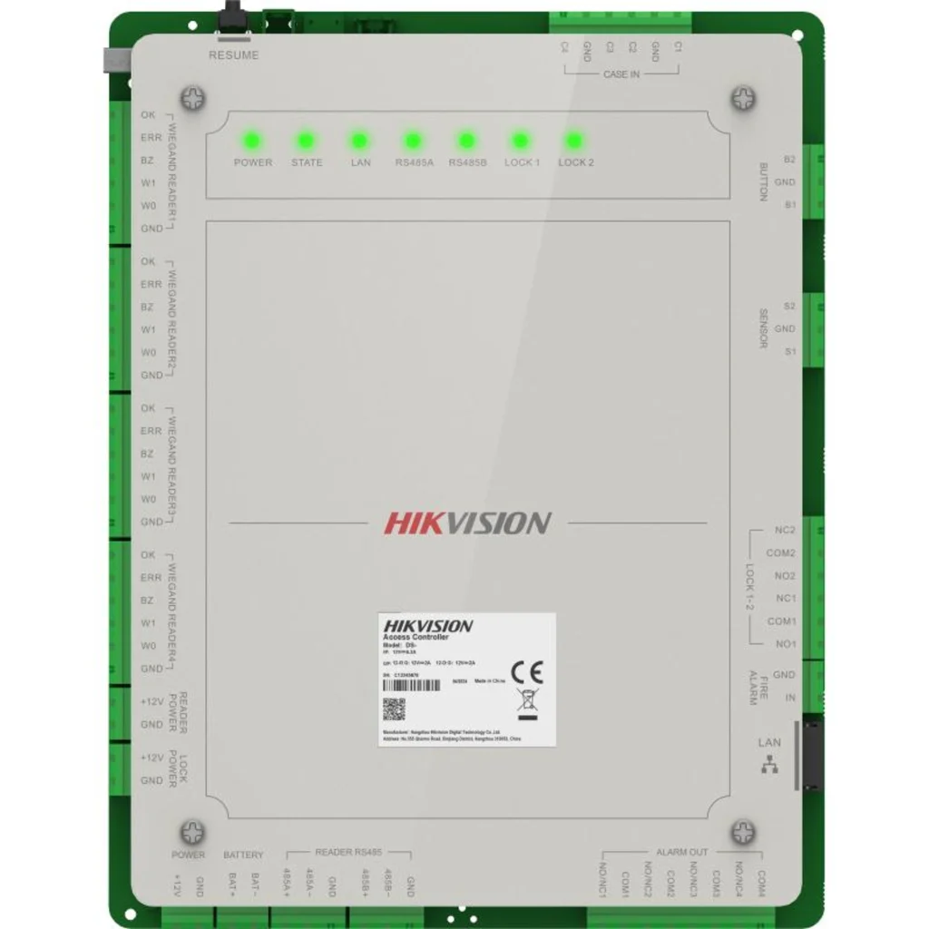 Imagen 2 de Controlador Hikvision para 2 puertas / Incluye Gabinete