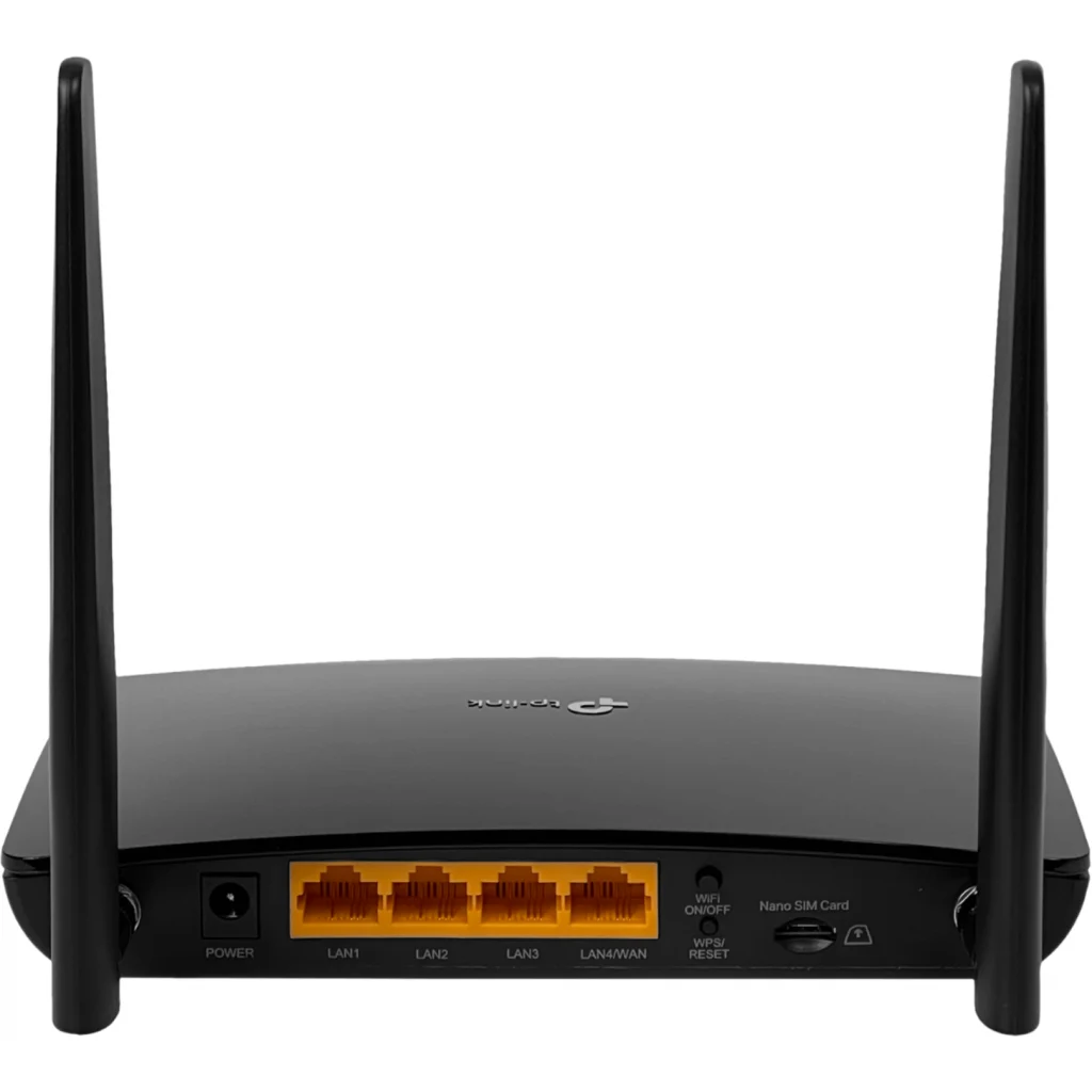 Imagen 6 de TP-LINK 4G/LTE 1-Sim 1-WAN 3-100 Router 2-.SMA N300-2,4GHz