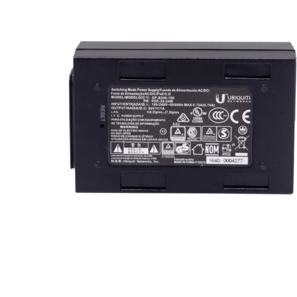 Imagen 5 de Inyector POE-24-24W / Ubiquiti inyector PoE 24V