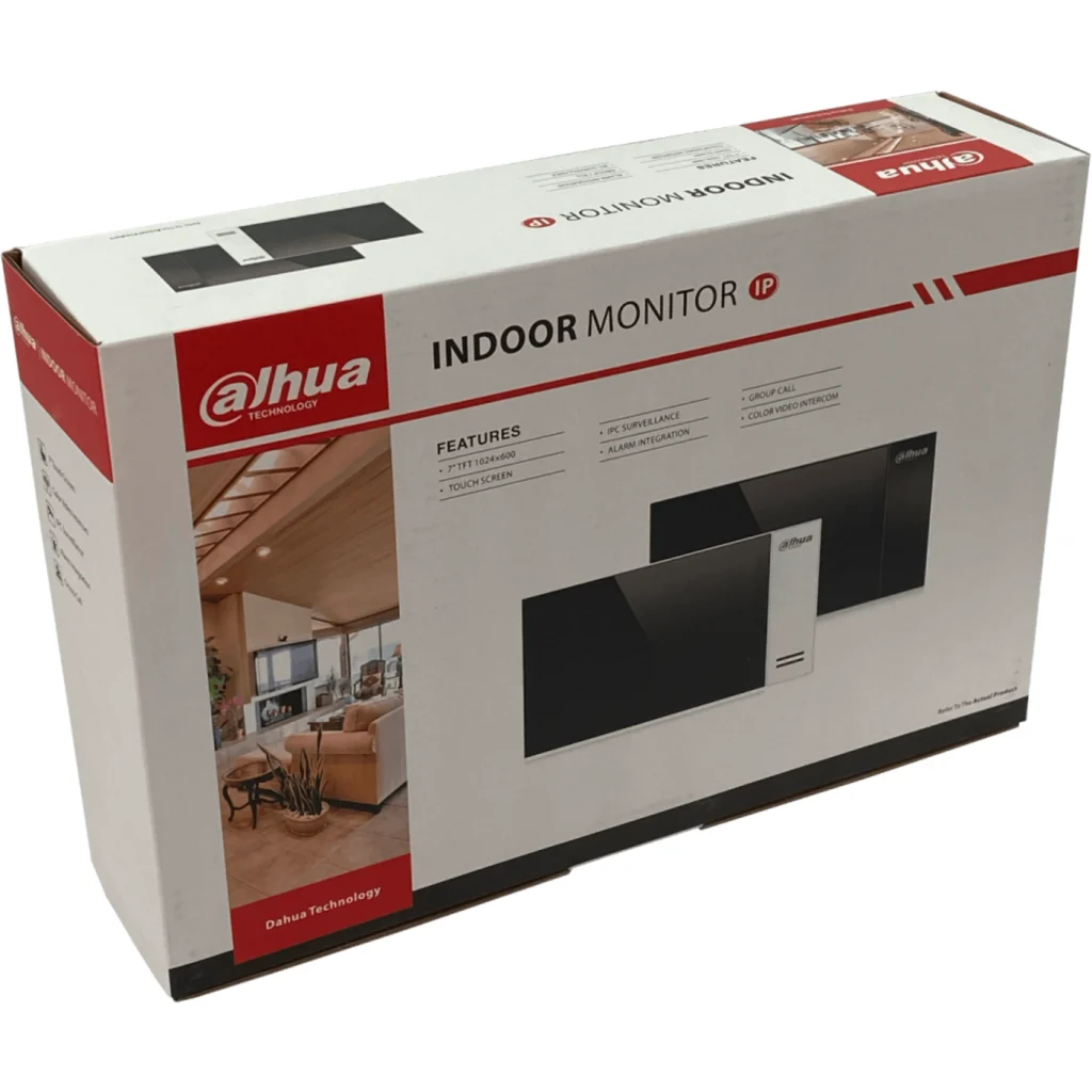 DAHUA Pantalla interior 7p Tactil IP 1-100-PoE/AF 8GB integr VTH2421FB