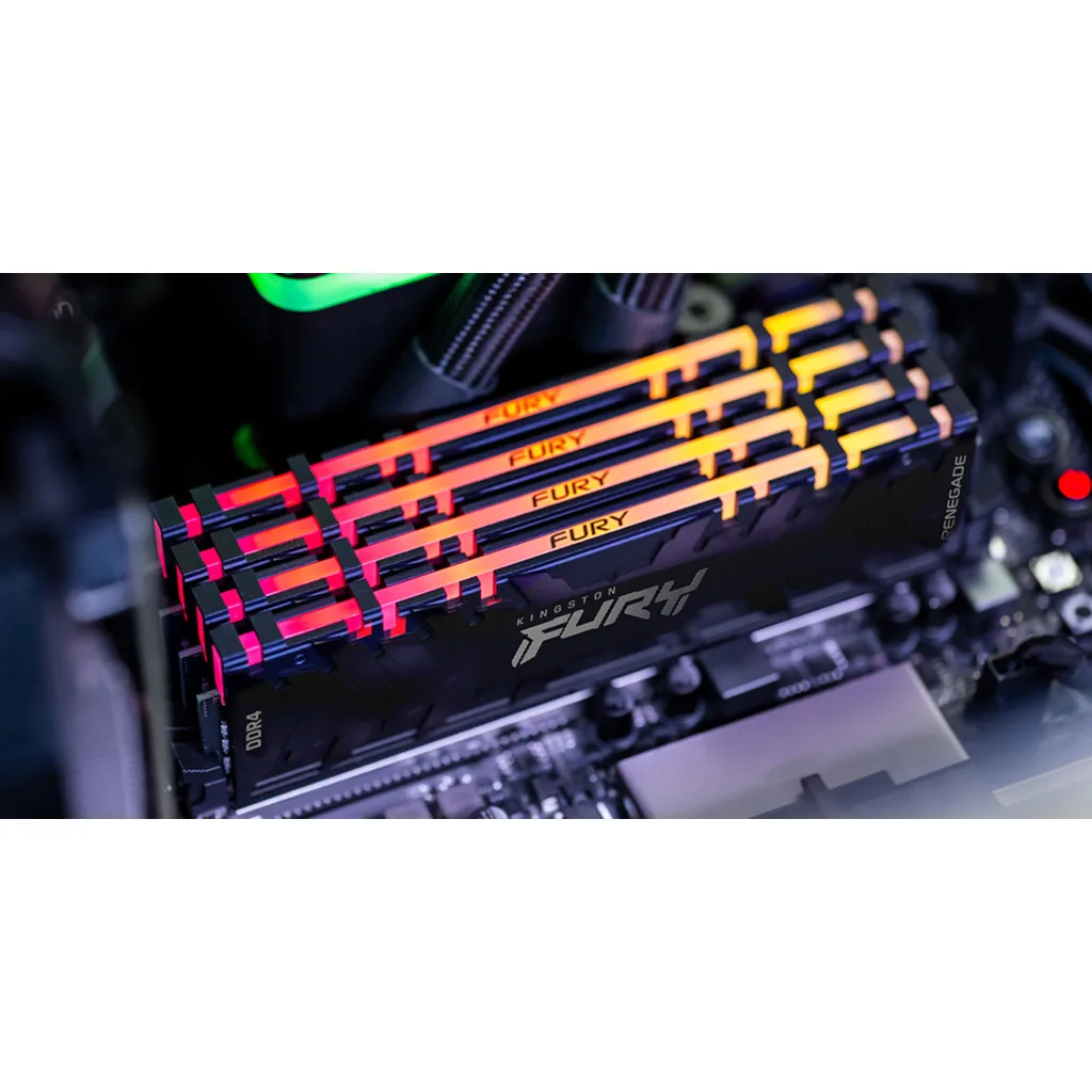 Imagen 22 de Memoria RAM 8GB DDR4 3200MHz DIMM CL16 Non-ECC 1.35V 288p FURY Renegade