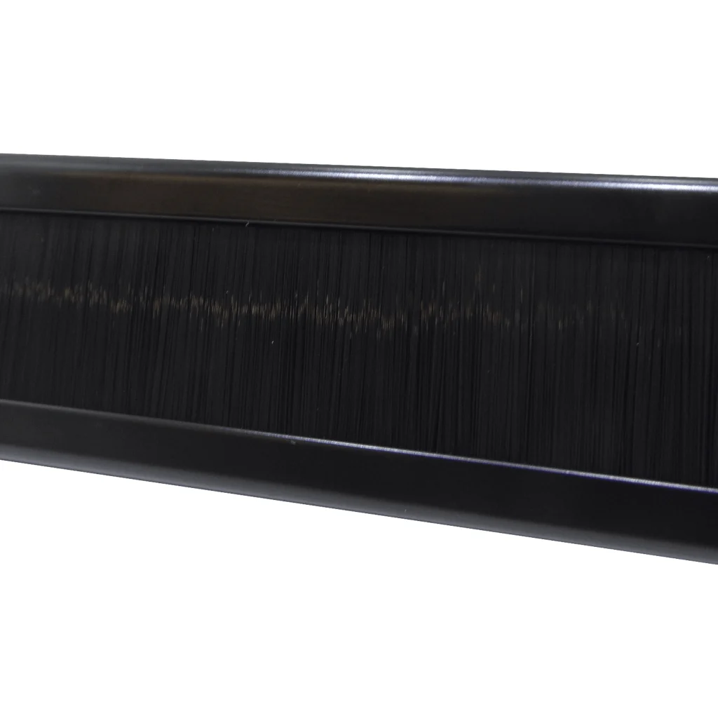 Imagen 1 de LINKMADE TAPA NEGRA 1U CON APERTURA DE CEPILLO PARA RACK-19P