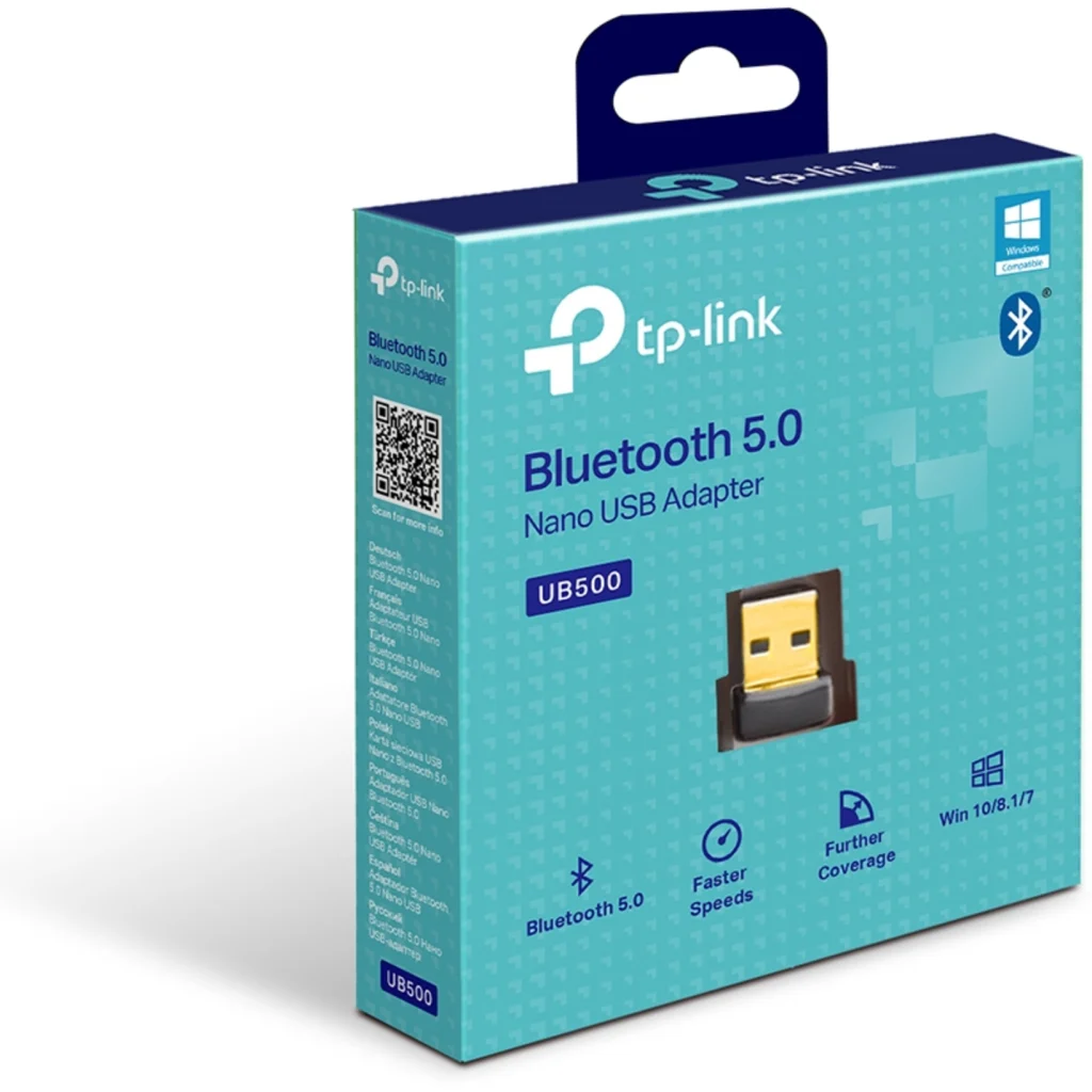Imagen 4 de Adaptador Nano USB Bluetooth 5.0 TP-Link UB500 V1, USB 2.0 Color Negro