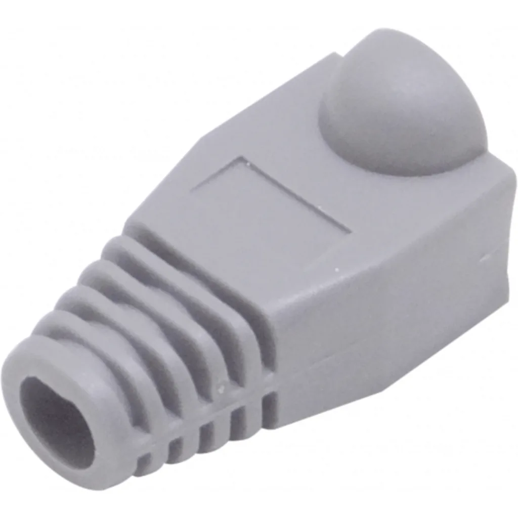 Imagen 3 de BOLSA 100 CAPUCHONES RJ45 COLOR GRIS