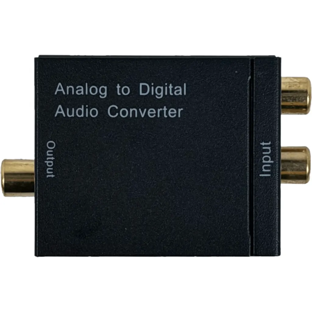 Imagen 1 de Convertidor BiDireccional RCA-H-Coaxial Audio-Optico-Toslink SPDIF
