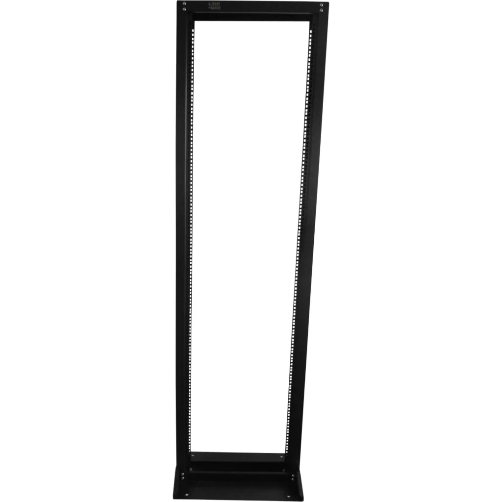 Bastidor Simple LINKMADE RK42-BL, 42U 2M Color Negro (Requiere/M6-4KIT)
