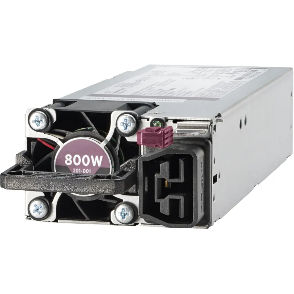 Imagen 1 de HPE 800W Flex Slot Platinum Hot Plug Low Halogen Power Supply Kit