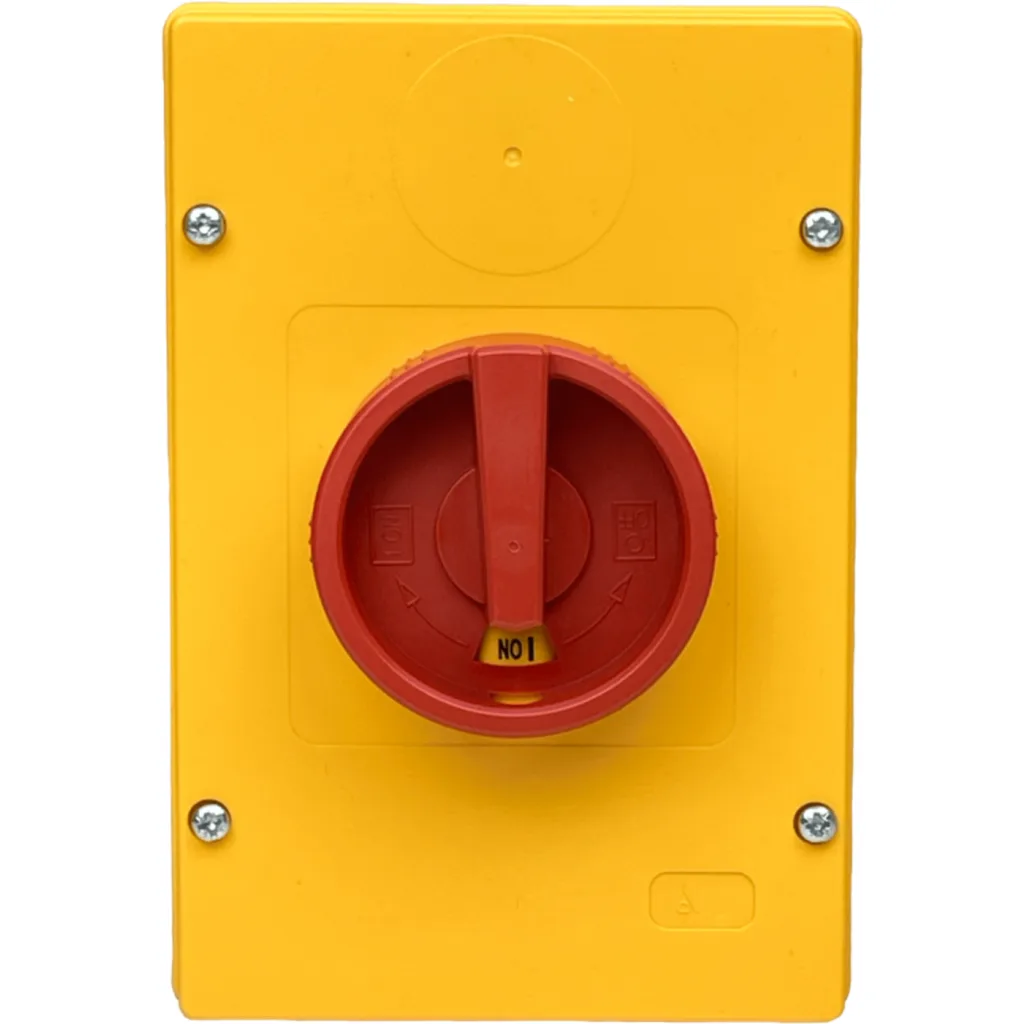 Imagen 5 de Interruptor de Bloqueo Candado 3-Fases 1-0 16A IP65
