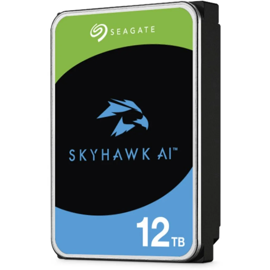 Disco Duro Seagate Skyhawk 12TB 3.5"" 7200RPM SATA3 6Gb/s 256MB p/NVR/DVR