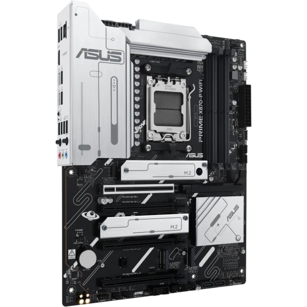 Imagen 1 de Tarjeta Madre Asus PRIME X870-P WIFI AMD AM5 4*DDR5 4*M.2 HDMI USB-C 
