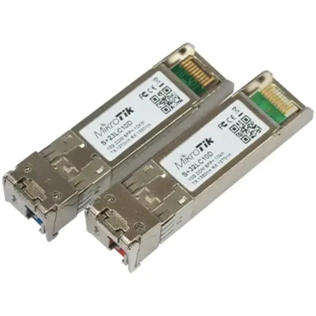 MIKROTIK Pair of bidirectional SFP 10G 10km modules (10G T1270nm/R1330nm+10G T1330nm/R1270nm)