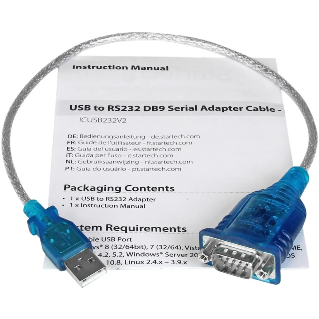 Imagen 12 de Cable Adaptador USB a Serie RS232 1*DB9  M/M