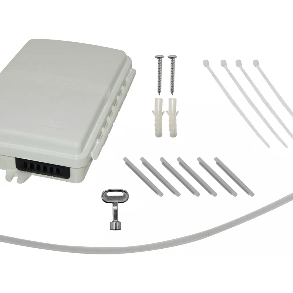 Imagen 5 de 6-Manguito 6-CL-Rectangular IP65 Caja Blanco-Invierno Fibra NAP