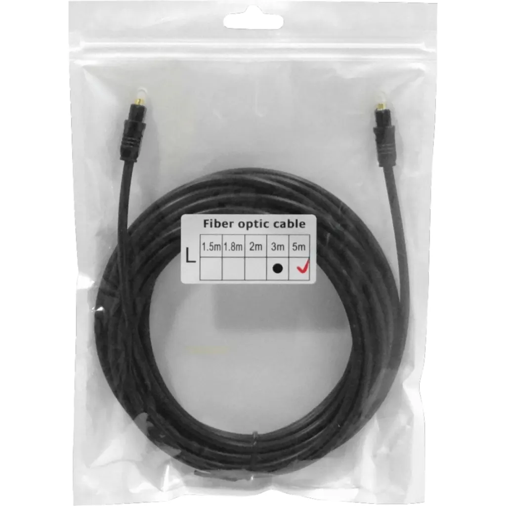 Imagen 1 de Cable Audio Optico 5,0mt 5mt 500cm