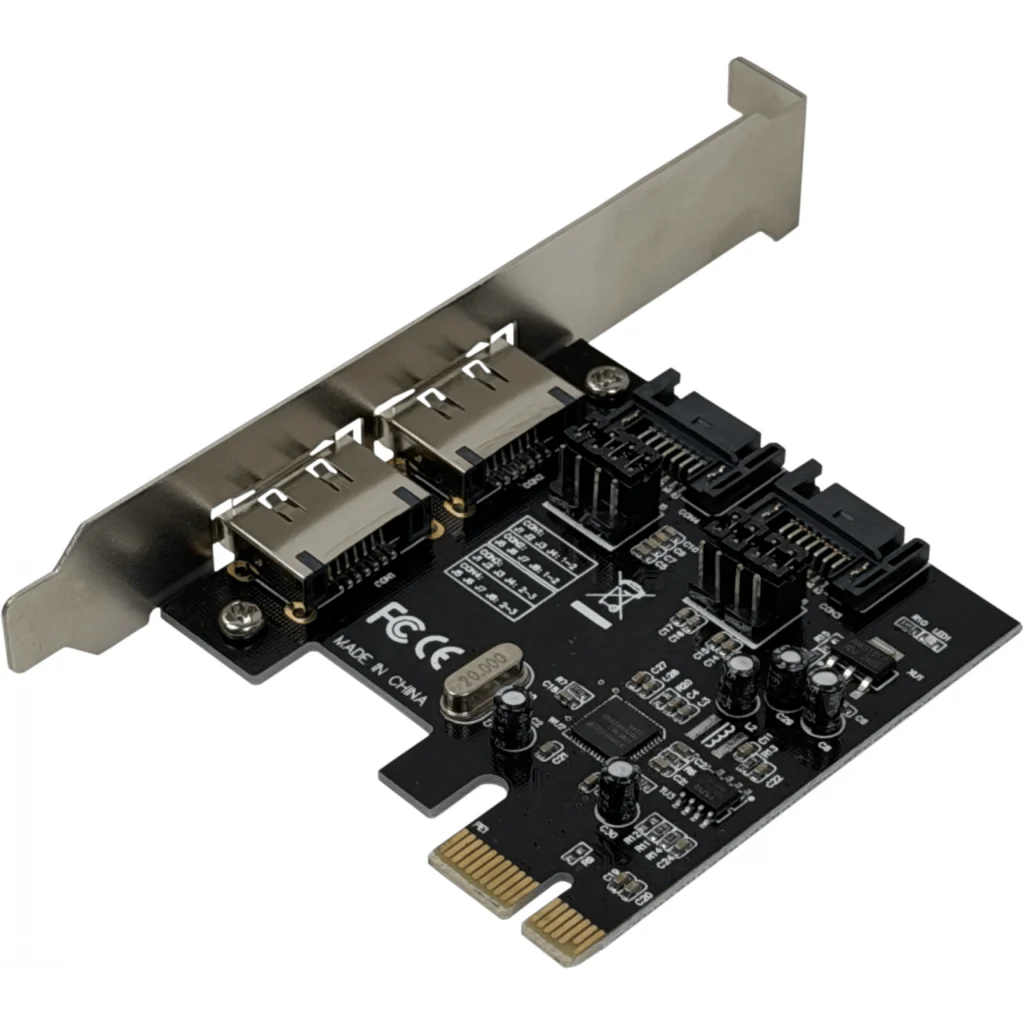 Imagen 4 de Tarjeta PCIe-x1 2-SATA3.0 2-eSATA3.0 PCIExpress ASM1061 asmedia