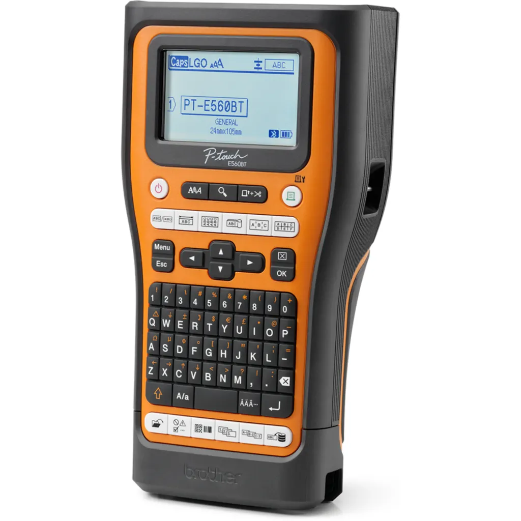 Imagen 5 de Rotuladora Industrial Brother PT-E560BTVP, 18/24mm 30mm/s Bluetooth USB-C