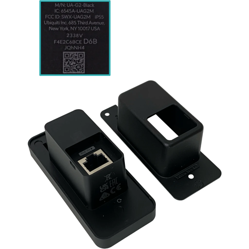 Imagen 4 de UBIQUITI Negro Parlante Lector Bt NFC 1-100 req-PoE IP55 Unifi-Access