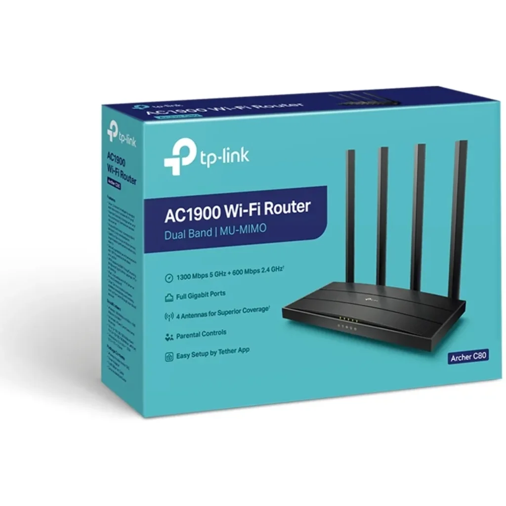 Imagen 3 de Router TP-Link WiFi AC1900 MU-MIMO 3X3 doble banda (1300Mbps en 5Ghz y 600Mbps)