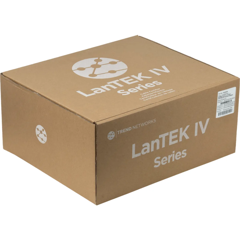 Imagen 3 de LANTEK IV Certificador de red Cat6A 500mhz R163030