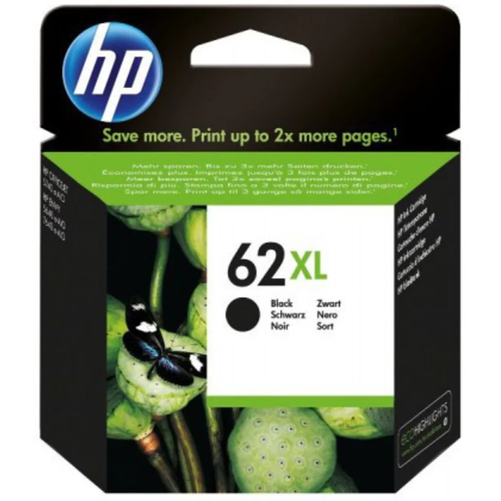 Imagen 3 de Cartridge HP 62XL Negro Comp. Envy 8040/8000/7640/5740/5660/5640, 600 Páginas 