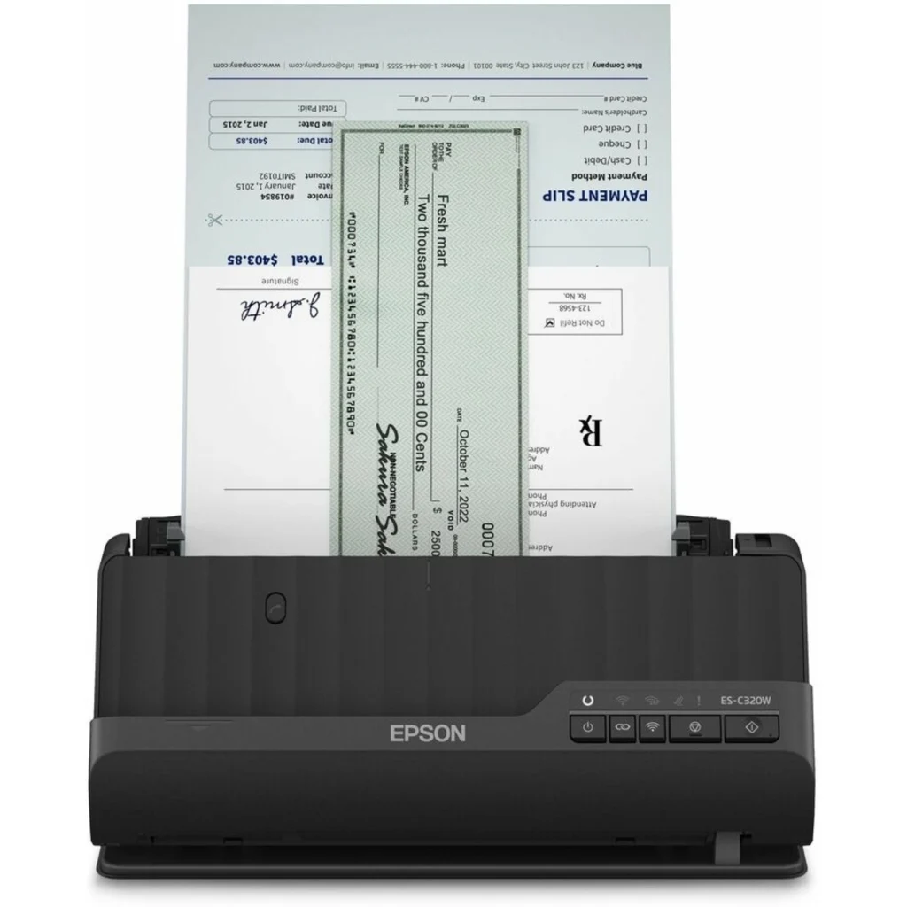 Imagen 3 de Escáner de Escritorio Epson WorkForce ES-C320W, Inalámbrico Doble Faz WiFi USB