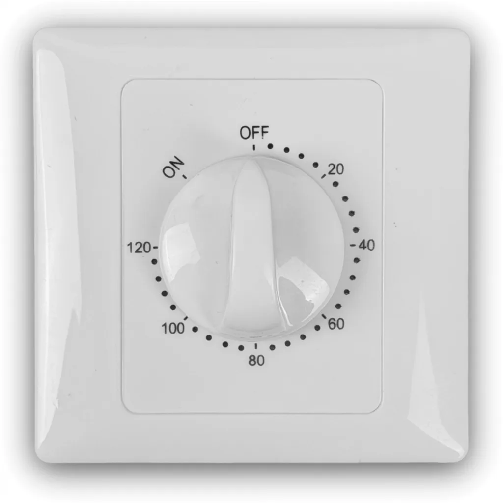 Imagen 4 de Temporizador 120mins 86x86mm Mecanico 220VAC 10A 2000W