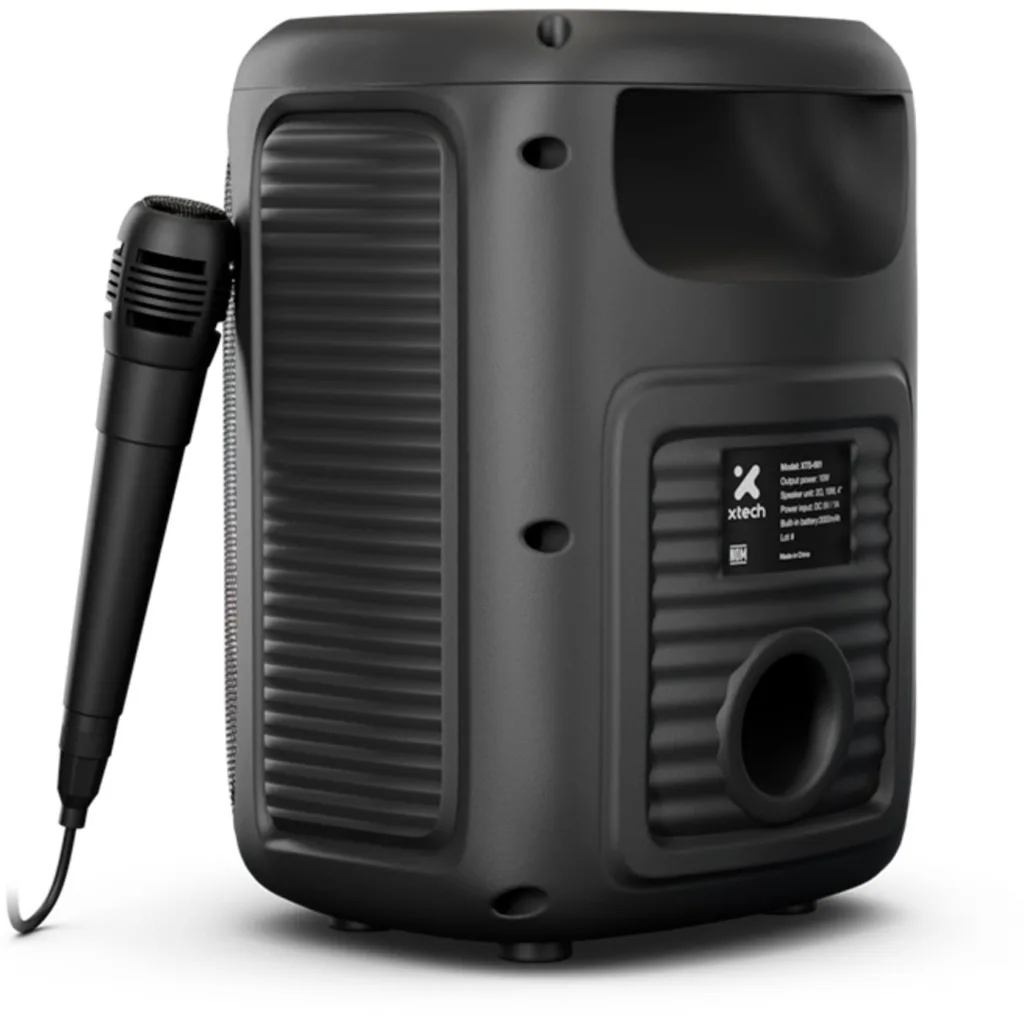 Imagen 5 de Xtech XTS-661 - Speaker - Black - BronteX Wls with LED wired Mic