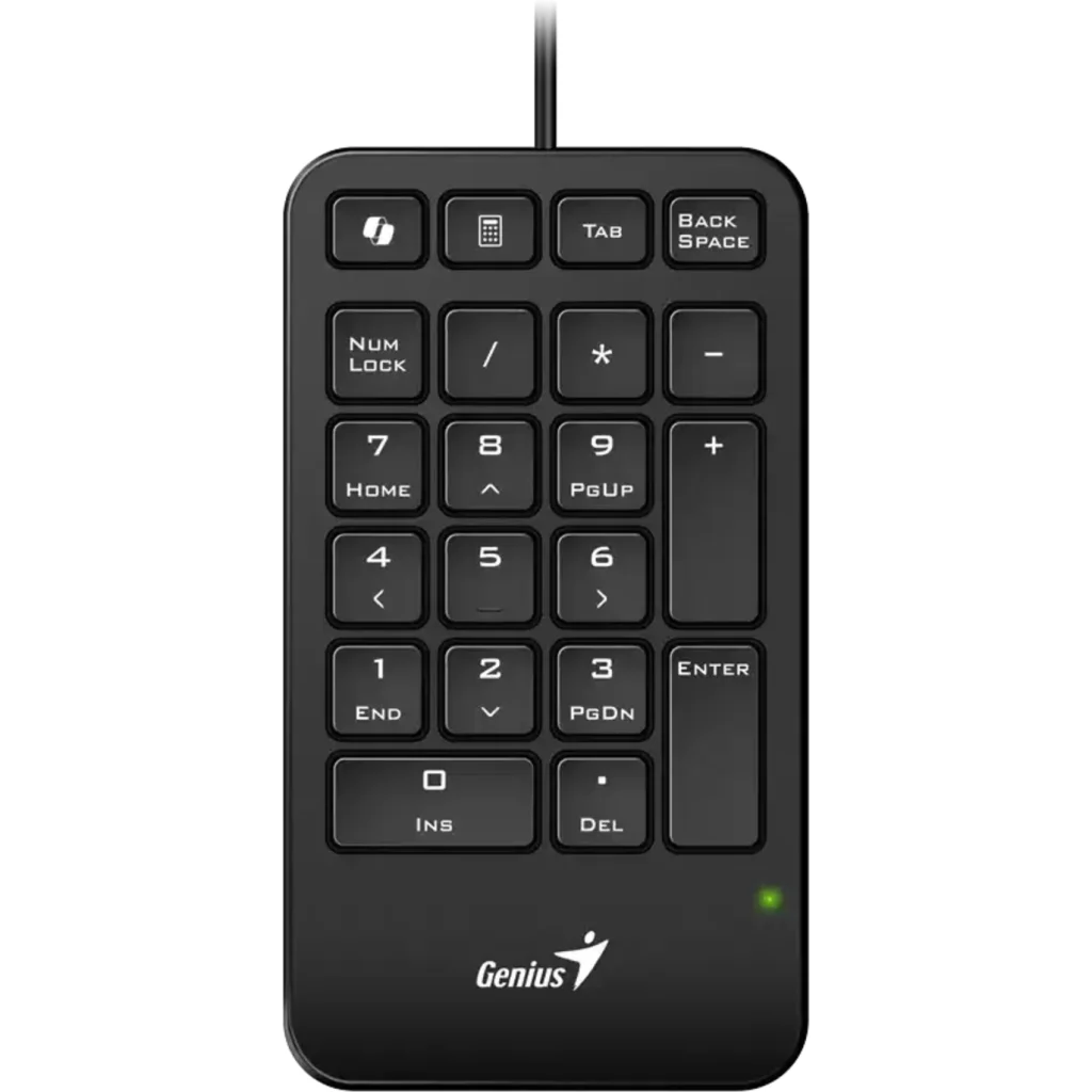 Imagen 1 de GENIUS TECLADO NUMERICO COPILOT TYPE-C BLACK-NUMPAD-125 USB-C