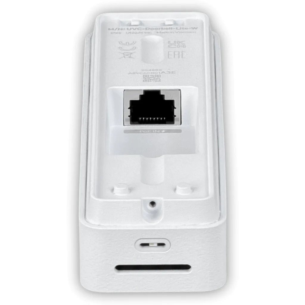 Imagen 7 de UniFi Doorbell Lite  Blanco - 5MP 24FPS FOV 95.8deg H / 131.2deg V IR 5m Audio b