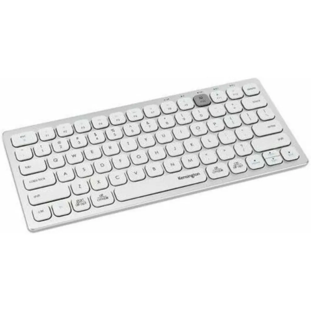 Imagen 4 de Teclado Inalámbrico Compacto Kensington K75504ES, Dual Wireless Bluetooth Blanco