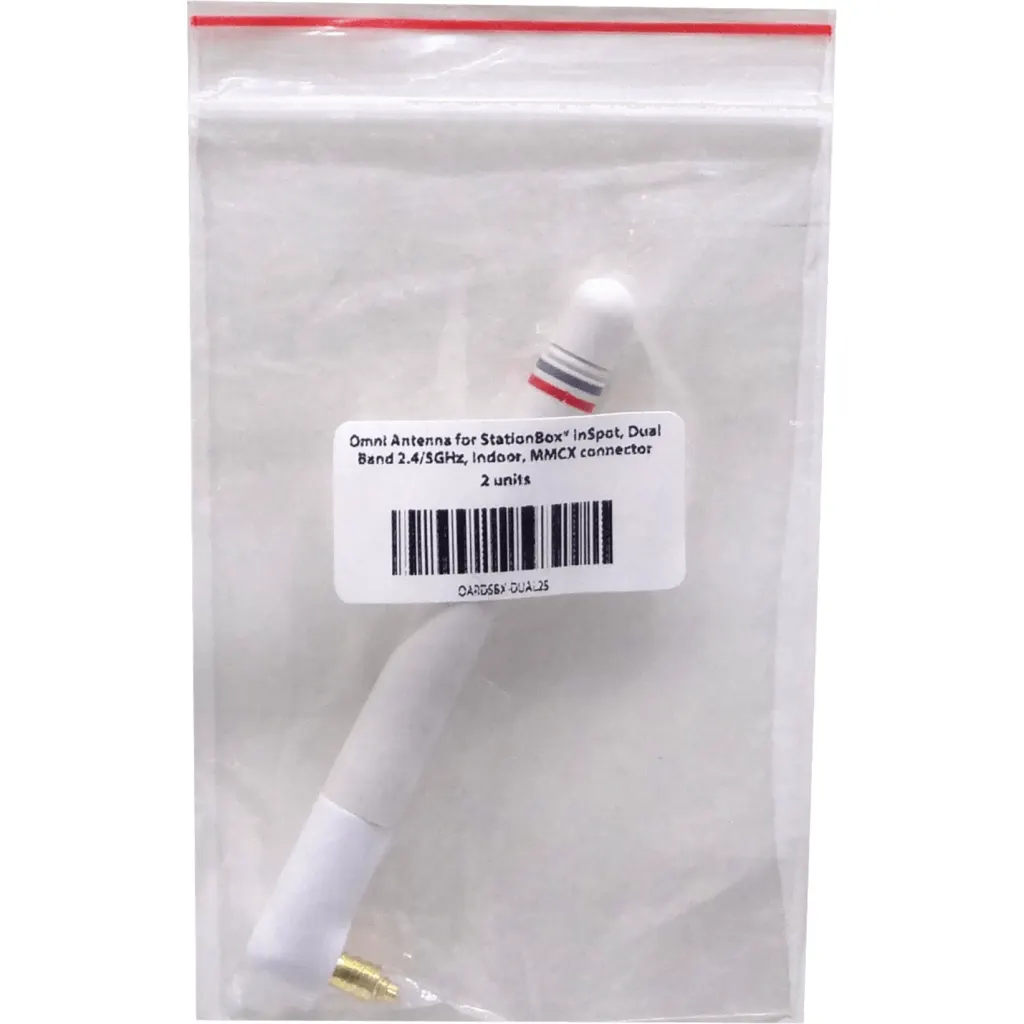 RFEL 2,4ghz-2dBi 5ghz-3dBi 1-MMCX Antena Interior Omni Dipolo 88mm