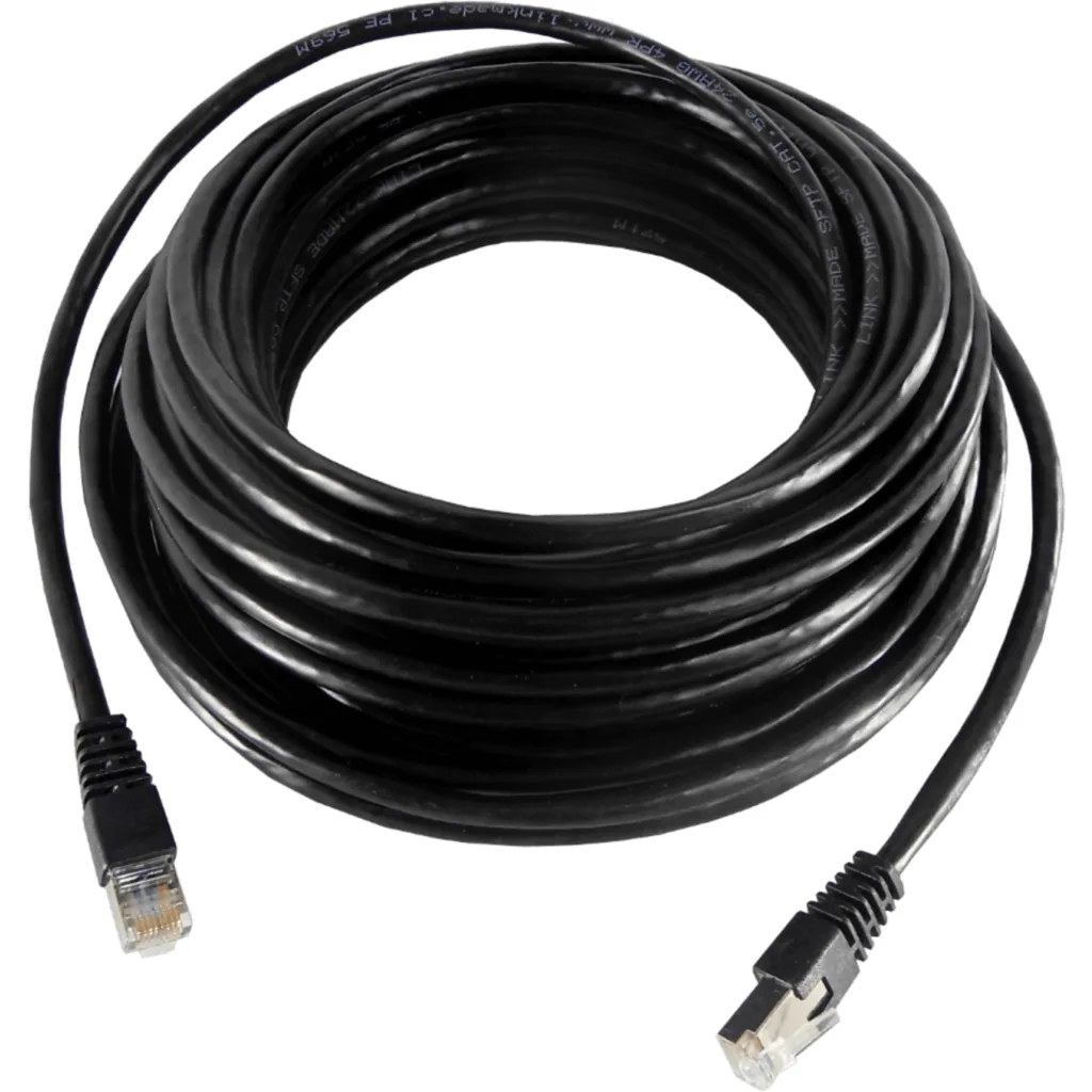 Imagen 0 de LINKMADE EXT 15MT MULTIF SF/UTP NEGRO CAT5E Cable Exterior
