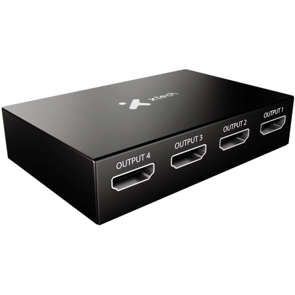 Imagen 1 de Xtech - HDMI Splitter - 1 Input to 4 Output XHA-420