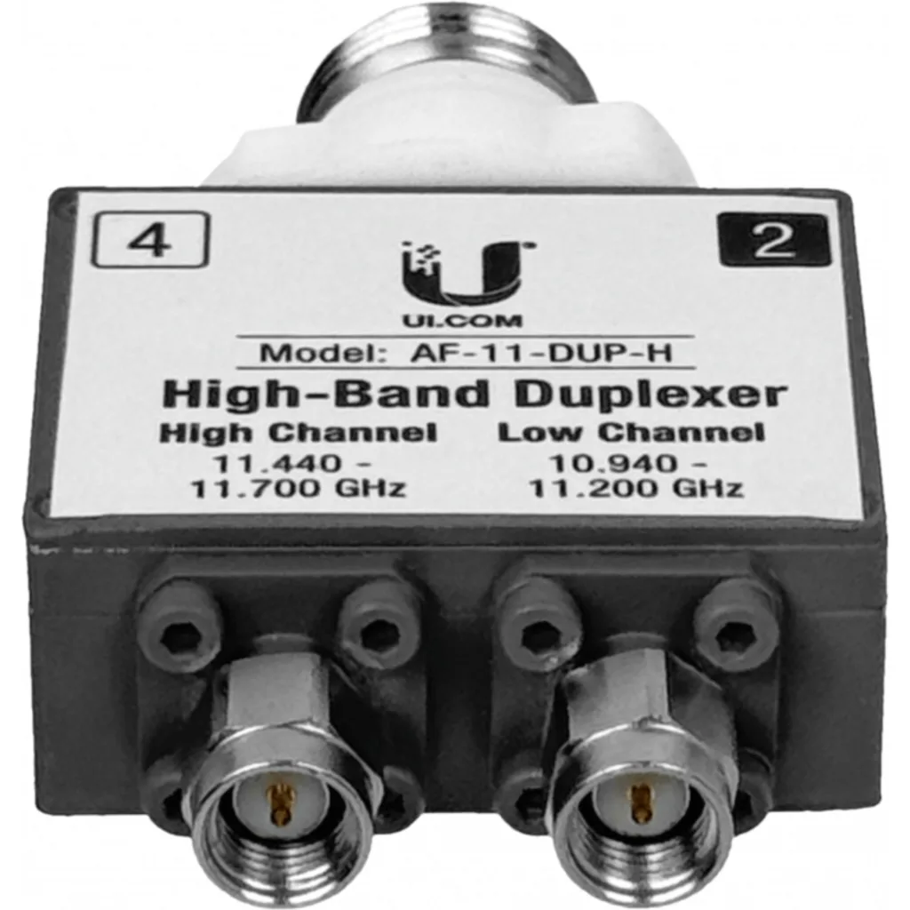 Imagen 5 de UBIQUITI 10,9-11,2/11,4-11,7GHz 2-SMA-M 1-N-H Multiplexor para AF-11