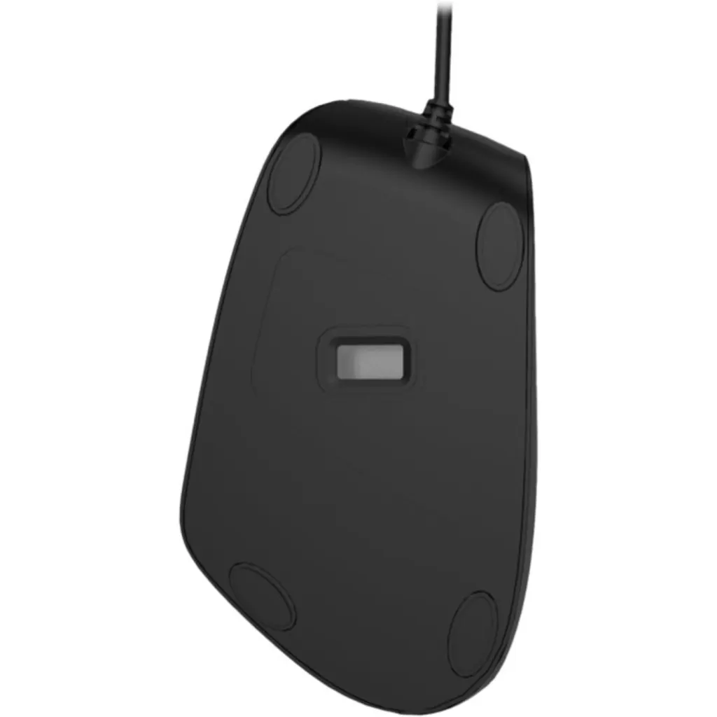 Imagen 2 de Mouse Ergonómico Alámbrico KlipX KMO-506 Óptico 1600dpi 6 Botones USB Negro
