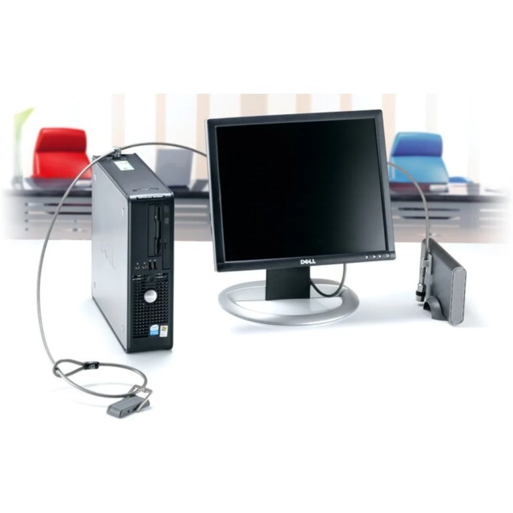Imagen 2 de Cable de Seguridad Kensington para Computadores y periféricos Acero Carb c/LLave