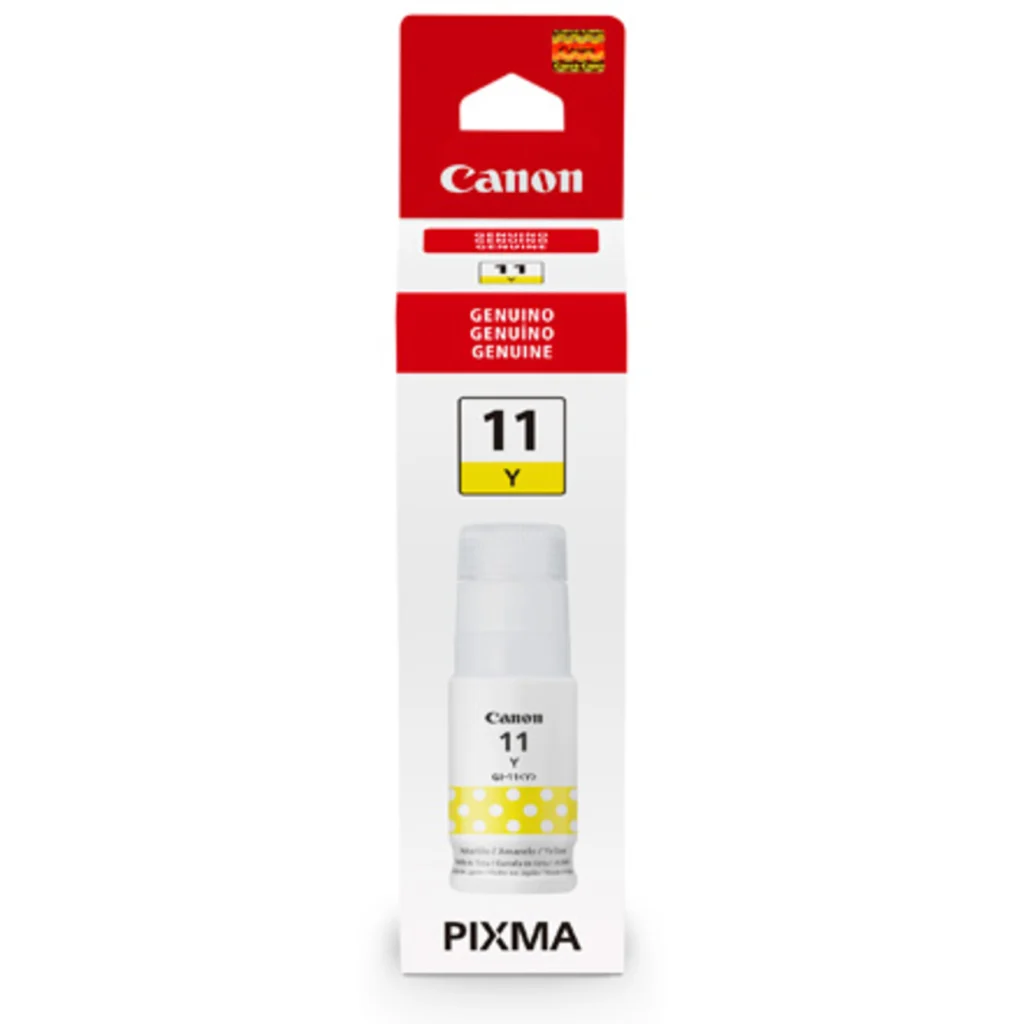 Imagen 2 de Botella de Tinta Canon GI-11Y Amarillo Rendimiento aprox 7.700 páginas 70 ml